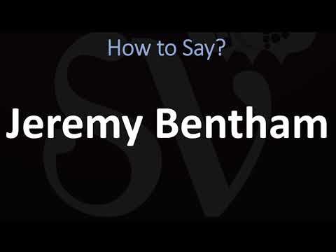 How to Pronounce Jeremy Bentham? (CORRECTLY)