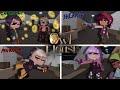 If the Hex squad played MM2//The owl house 🦉//gacha club meme//ft.S3 looks//R.I.P LUZ💅
