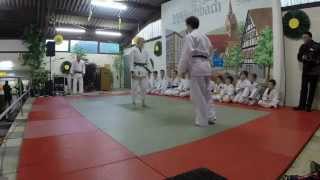 preview picture of video 'Judo-Vorführung in Wöschbach'