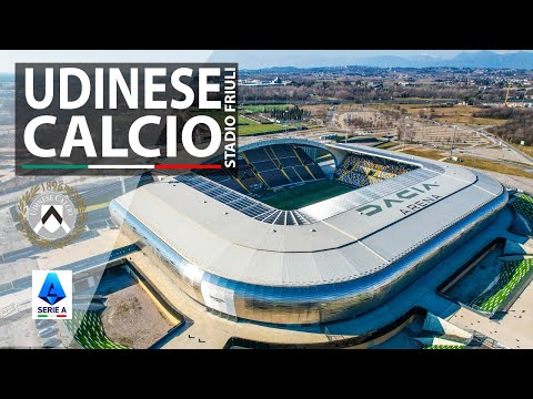 🇮🇹 Udinese Calcio Stadio Friuli stadium and surroundings from a drone
