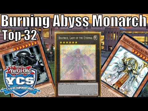 Burning Abyss Monarch - YCS Minneapolis 2016 Top 32  - Bernardo miranda