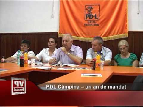 PDL Câmpina – un an de mandat