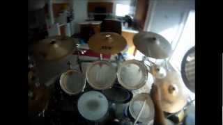 Chimaira (Lazarus) Drum Cover GoPro Head Cam