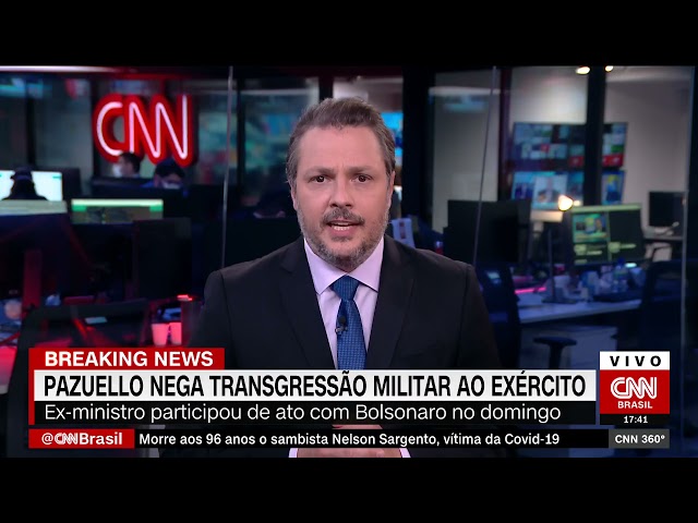 Pazuello nega ao Exército transgressão militar e fala em "honra pessoal&"