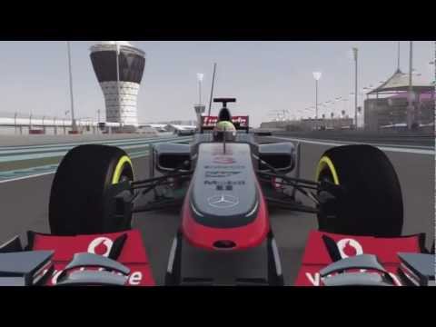 F1 2012 Career - Young Drivers Test - Part 1 HD [No Commentary]