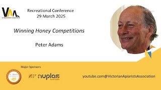 Winning honey competitions, Peter Adams