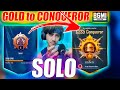 BGMI - Gold to Conqueror |in 10 Days (Late Rank Push)