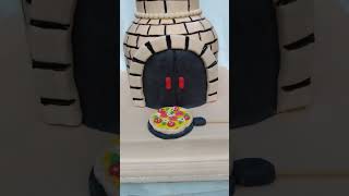 Bolo Forno de Pizza  #shorts