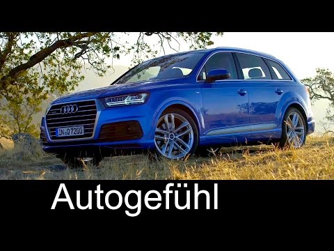 All-new Audi Q7 2nd generation with stunning interior! & driving exterior shots - Autogefühl