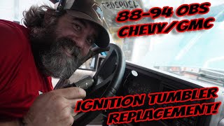 Replace your OBS Chevy or GMC truck ignition tumbler!