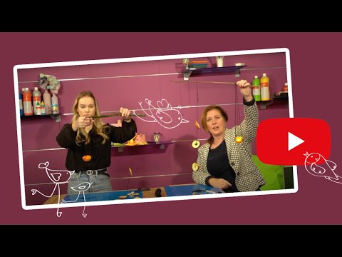 Maak een voedertak voor de vogels | Knutseltijd 3/6