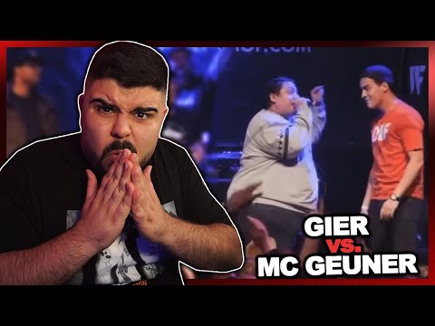 Dieses Battle ist KRASS! 😳 GIER VS. MC GEUNER | REACTION