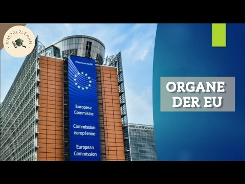 Organe der EU einfach erklärt - Institutionen der EU | Merkmale, Aufgaben und Sitz