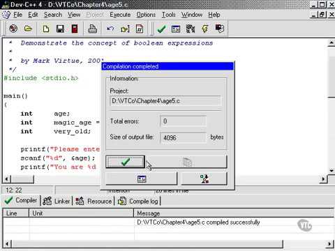 C Programming Tutorial 23 Boolean Expressions
