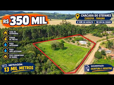 CHÁCARA DO STEFANES CASA FRUTAS ÁGUA R$ 350 MIL WHATS DELE 44 99856-8990