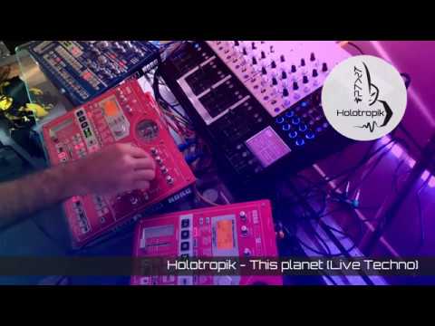Holotropik - This planet (Live Techno)