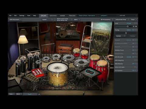 19-TOONTRACK SDX - FIELDS OF ROCK Percussion / Tom Dalgety / Preset