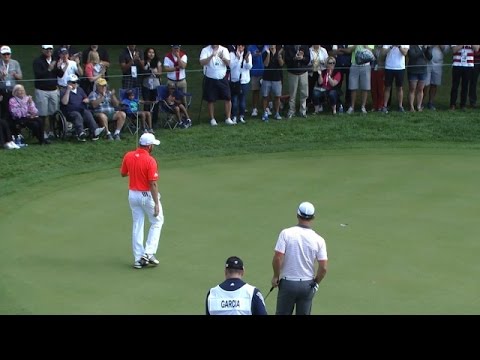 Sergio Garcia’s delicate chip-in for birdie at BMW Championship