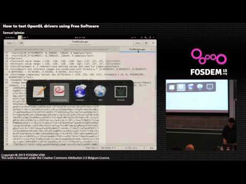 FOSDEM 2015 - Developer Room - Graphics - L Testin