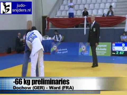 Judo 2009 Antalya: Nils Dochow (GER) - Alister Ward (FRA) [-66kg]