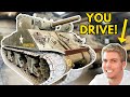 How YOU can drive this WW2 Sherman tank!