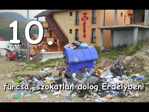 , title : 'A videónkban 10 olyan furcsaságot mutatunk be, főleg Erdély a románok lakta részén tapasztaltunk.'