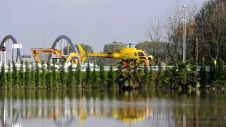 preview picture of video 'Ricostruzione argine dx fiume Tesina località Veggiano Trambacche'