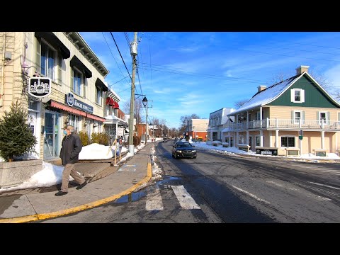 Montreal Suburb Walk: Dorval, Quebec, Canada - Virtual Walking Video