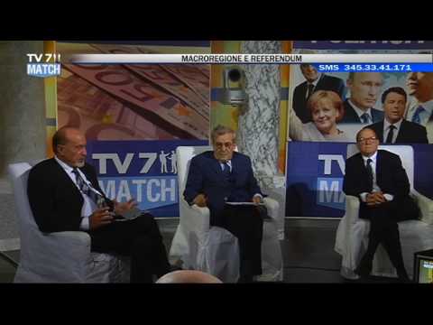 Tv7 Match del 07/10/2016 - Macroregione e Referendum (2 di 4)