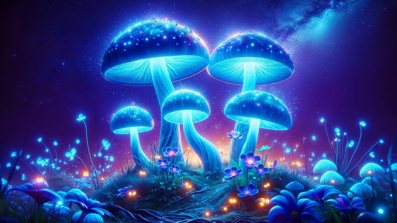 Mushroom - Fall Asleep in Under 3 Minutes • Heal Stress, Anxiety, and Depression • Melatonin Release