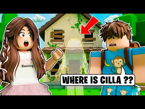 We burned down our HOUSE and now it’s HAUNTED! *Brookhaven Roleplay*