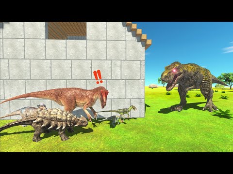 DINOSAUR HIDE&SEEK BATTLE - Animal Revolt Battle Simulator