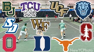 Double Point Highlights 2025 ITA Indoor 01 (College Tennis)
