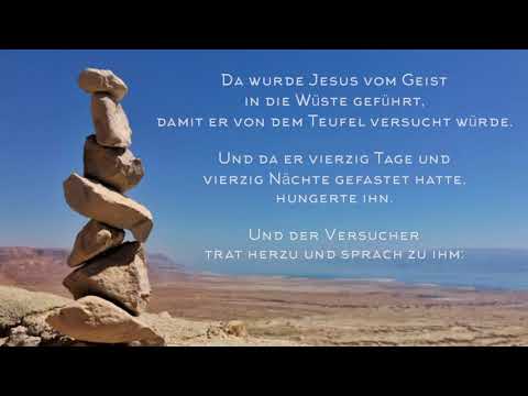 Das Wochenlied zum Mitsingen - Invokavit