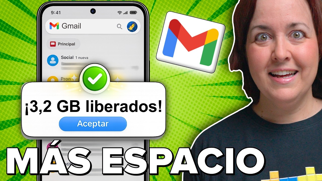 Así LIMPIO Gmail y RECUPERO mucho ESPACIO (fácil y rápido)