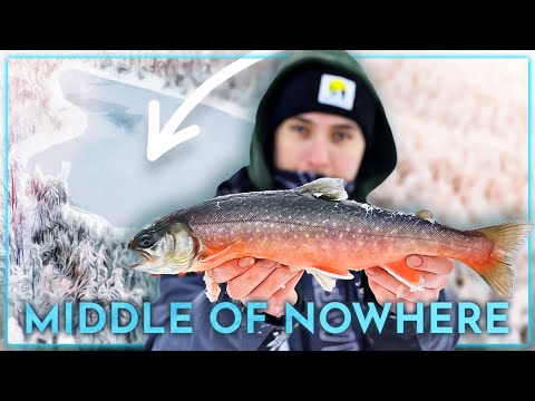 ISFISKE mitt ute i ingenstans och det hugger hela tiden! Pimpelfiske i norra Sverige med Two Hunters