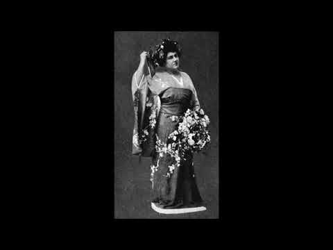 Puccini, two excerpts from Madama Butterfly (Destinn/Seidler-Winkler/1908)