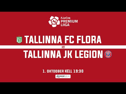TALLINNA FC FLORA - TALLINNA JK LEGION, PREMIUM LIIGA 30. voor