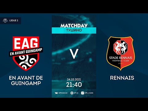 AFL21. France. Ligue 2. Day 13. En Avant de Guingamp-Rennais