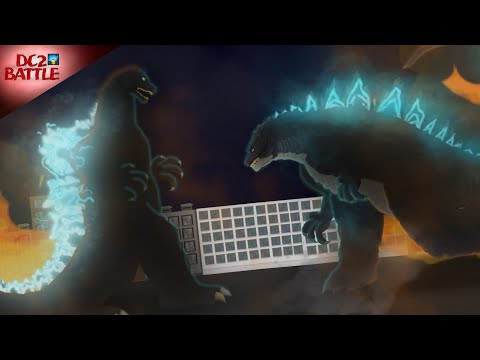LEGENDARY GODZILLA VS HEISEI GODZILLA (DC2 BATTLE)