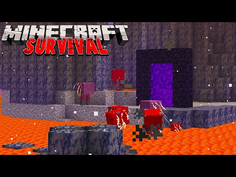 ENTERING THE NETHER! - 1.16 Survival Let's Play (Ep 2)