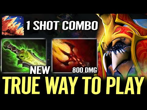 Nuke Build 1 Shot Meta for Nyx Assassin - Dota 2 Pro Gameplay Deleted Drow Ranger