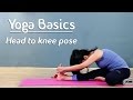 Janusirsasana Head To Knee Pose Seated Forward Bend Yoga For Beginners Yoga With AJ