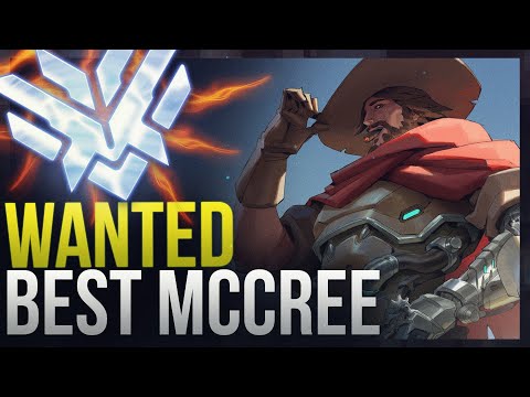 BEST MCCREE "WANTED" DEADLY AIM  - Overwatch Montage