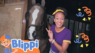 Blippi and Meekah Teach Us About FOOD | Blippi - Learn Colors and Science
