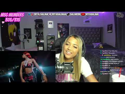 Mya Salina REACTS to Sexyy Red - SkeeYee (Official Video)