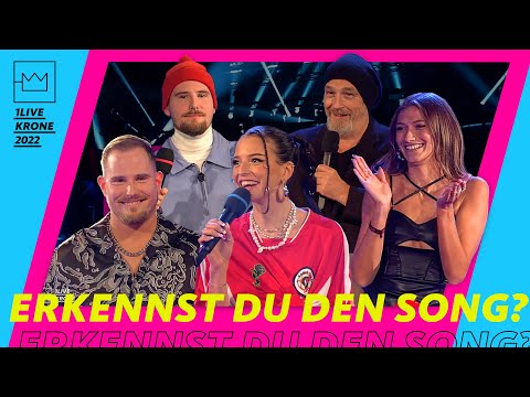 “Erkennst DU den Song?”-1LIVE Krone Edition mit Nina Chuba/Torsten Sträter/Leony | 1LIVE Krone 2022