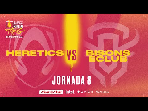 TEAM HERETICS VS BISONS - JORNADA 8 - VALORANT RISING MEDIAMARKT INTEL - SPLIT 1 2022