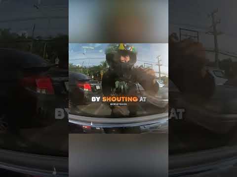 Biker Helps Girl To The Hospital! 😨