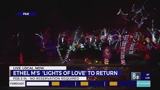 Ethel M's 'Lights of Love' to return